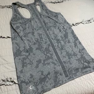Zyia Grey Splash Racer Tank Seamless size XL